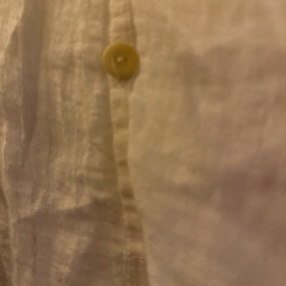 Flax Off-White Women's Blouse - Picture 4 of 4